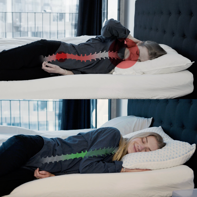 Adjustable Ergonomic Pillow – Sereno