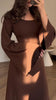 Elegantes Bodycon-Maxikleid mit Schnürung – Valencia