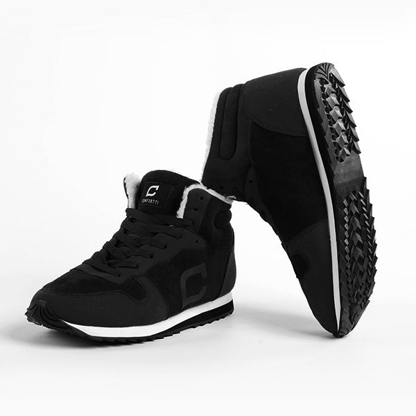 Warm men's shoes with lined interior – Ruben