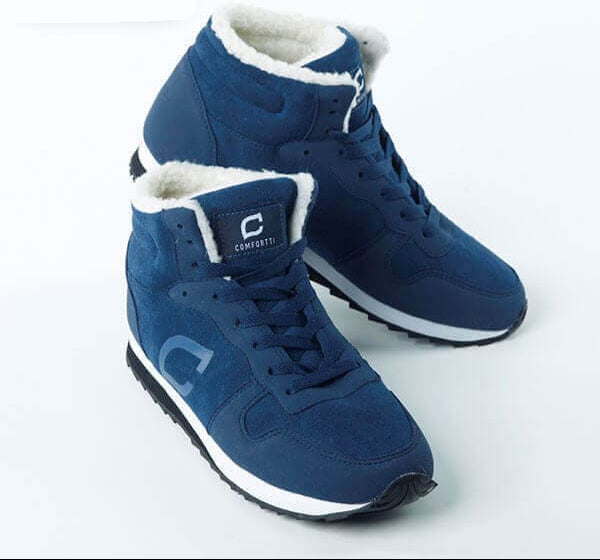 Warm men's shoes with lined interior – Ruben