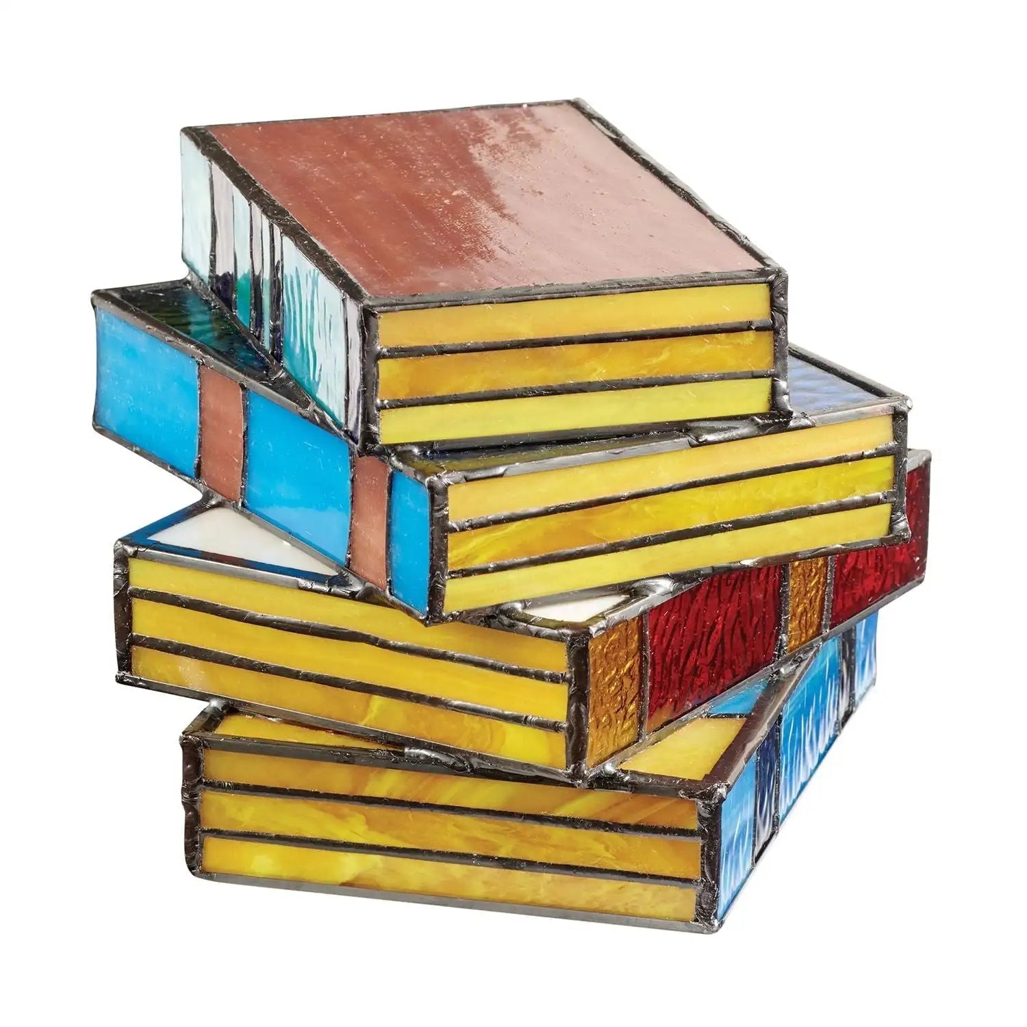 Kunstvolle Farbige Buchlampe – IllumiBook