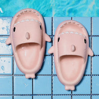 Unisex Lightweight Summer Slippers with Shark Design – FinSteps