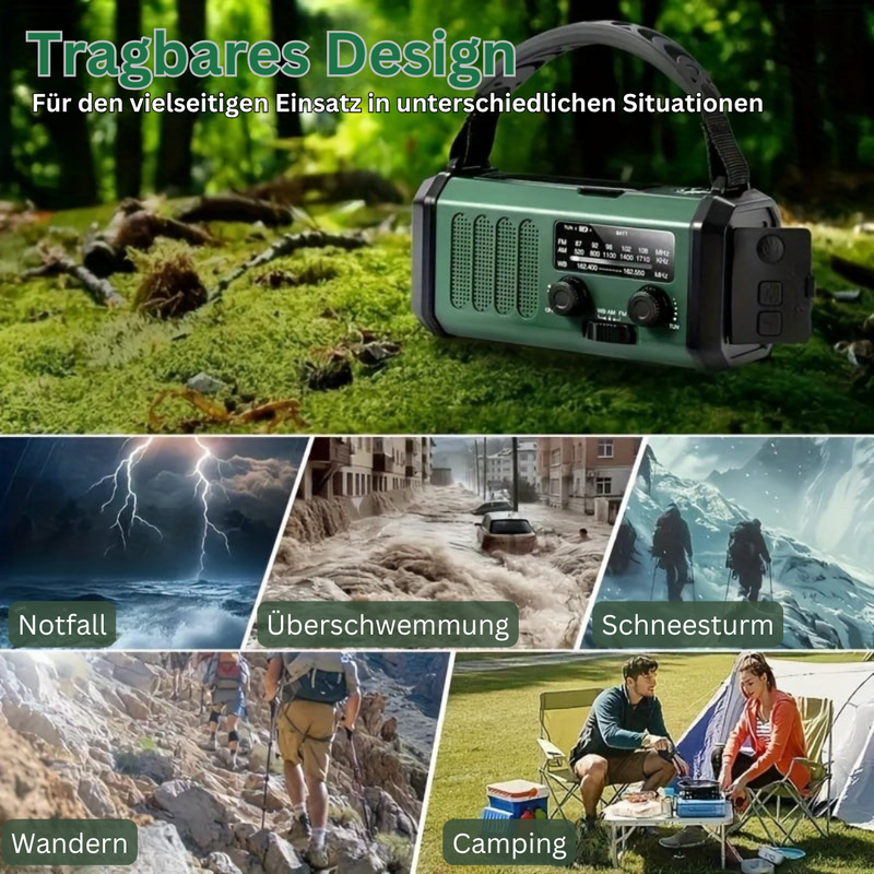 Multifunctional Emergency Radio - SurvivorPowe