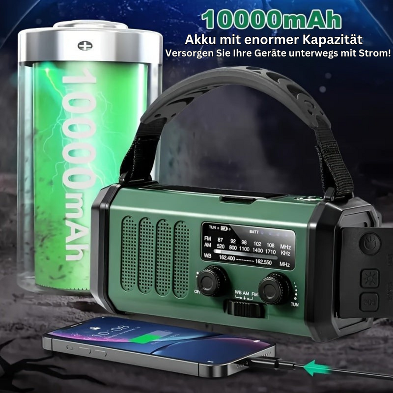 Multifunctional Emergency Radio - SurvivorPowe