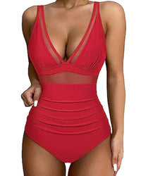 Swimsuit with adjustable straps and flattering cut – Leona