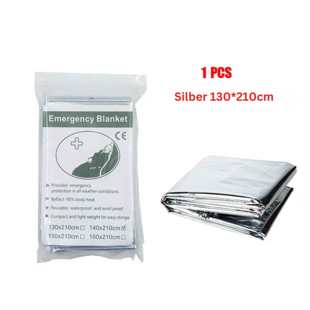 Multifunktionale Notfalldecke und Isolationsdecke - ThermaShield Poncho