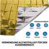 Multifunktionale Notfalldecke und Isolationsdecke - ThermaShield Poncho