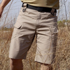 Herren Outdoor Shorts mit 6 Reißverschlusstaschen - FlexTrek Cargo Shorts