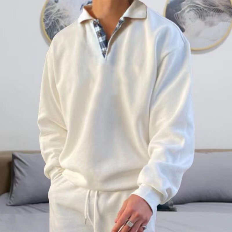 Leichter Herren Sommerpullover mit lockerer Passform – Benedikt