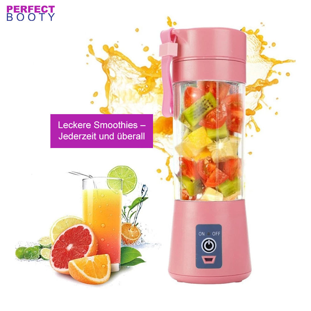 Tragbarer Smoothie-Maker mit Trinkfunktion – FreshBlend To-Go