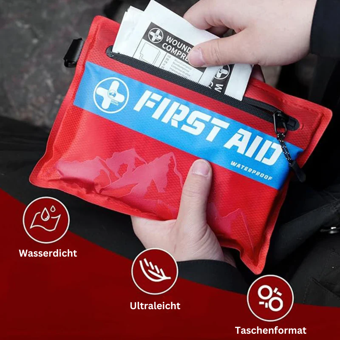 Ultraleichtes und wasserdichtes Erste-Hilfe-Set – TrailGuard