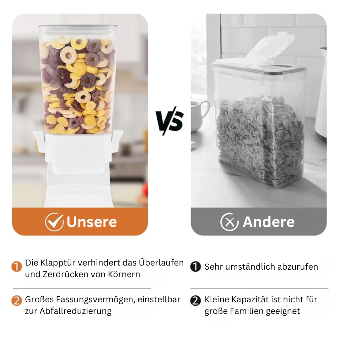 Vertikaler Getreidespender – CerealKeeper