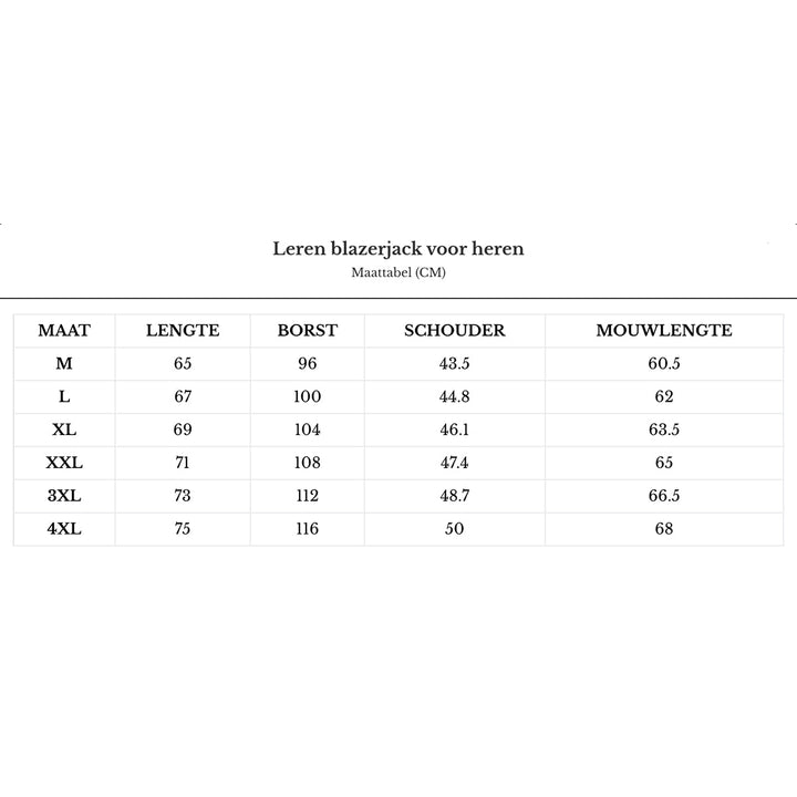 Herren-Lederblazer – Leonardo