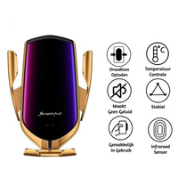 Automatic phone holder with wireless charger – GripCharge