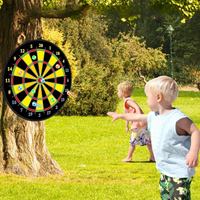 Großes Kinder-Dartboard mit Klebebällen und Darts – PlayTarget