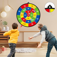 Großes Kinder-Dartboard mit Klebebällen und Darts – PlayTarget