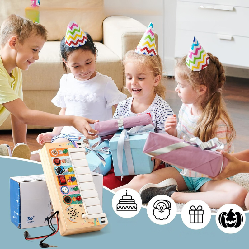 Montessori Spielset für Babys ab 6 Monaten - LearnBuddies