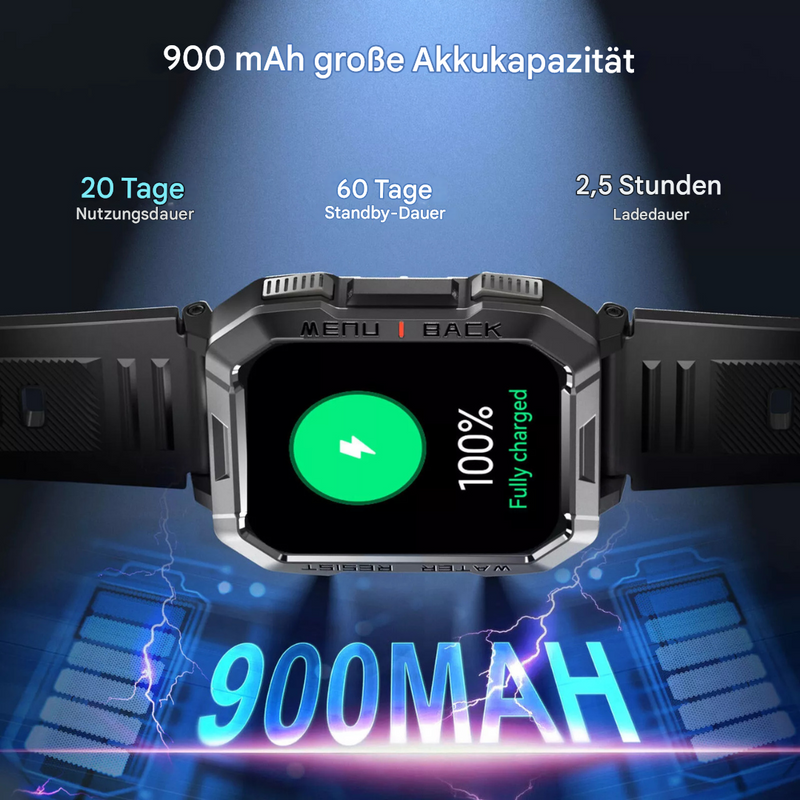 Robuste Smartwatch für Abenteurer - TrailMate