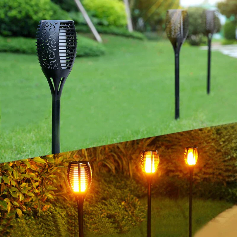 Gartenfackeln mit LED Beleuchtung - SolarFlame