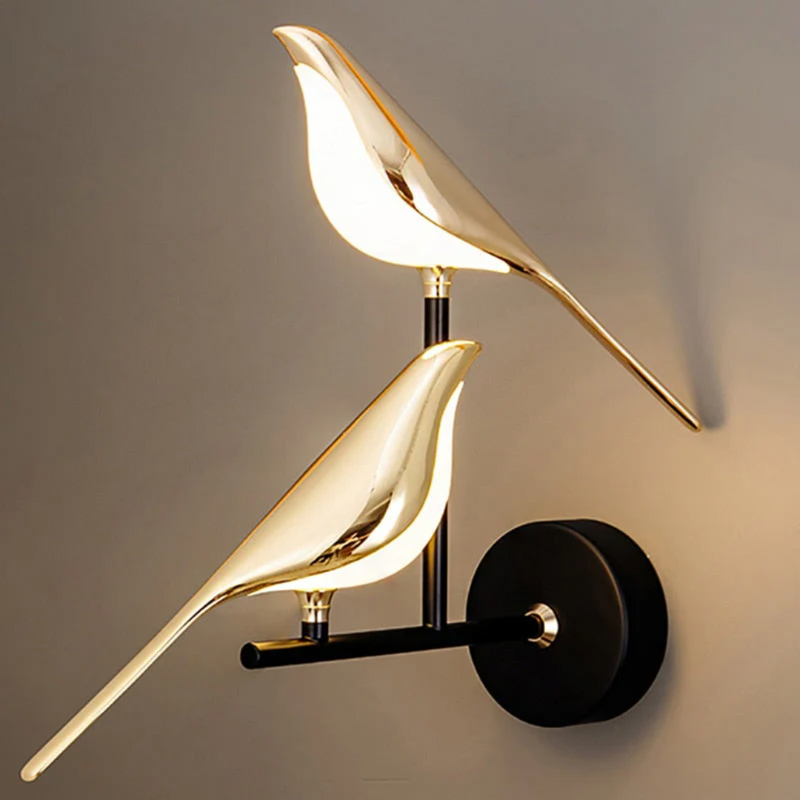Rotierende LED-Wandleuchte - LuminaBird