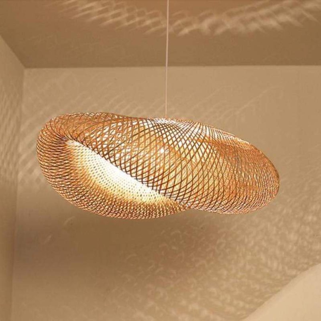 Design LED-Hängelampe Bambuskugeln – EcoSphere