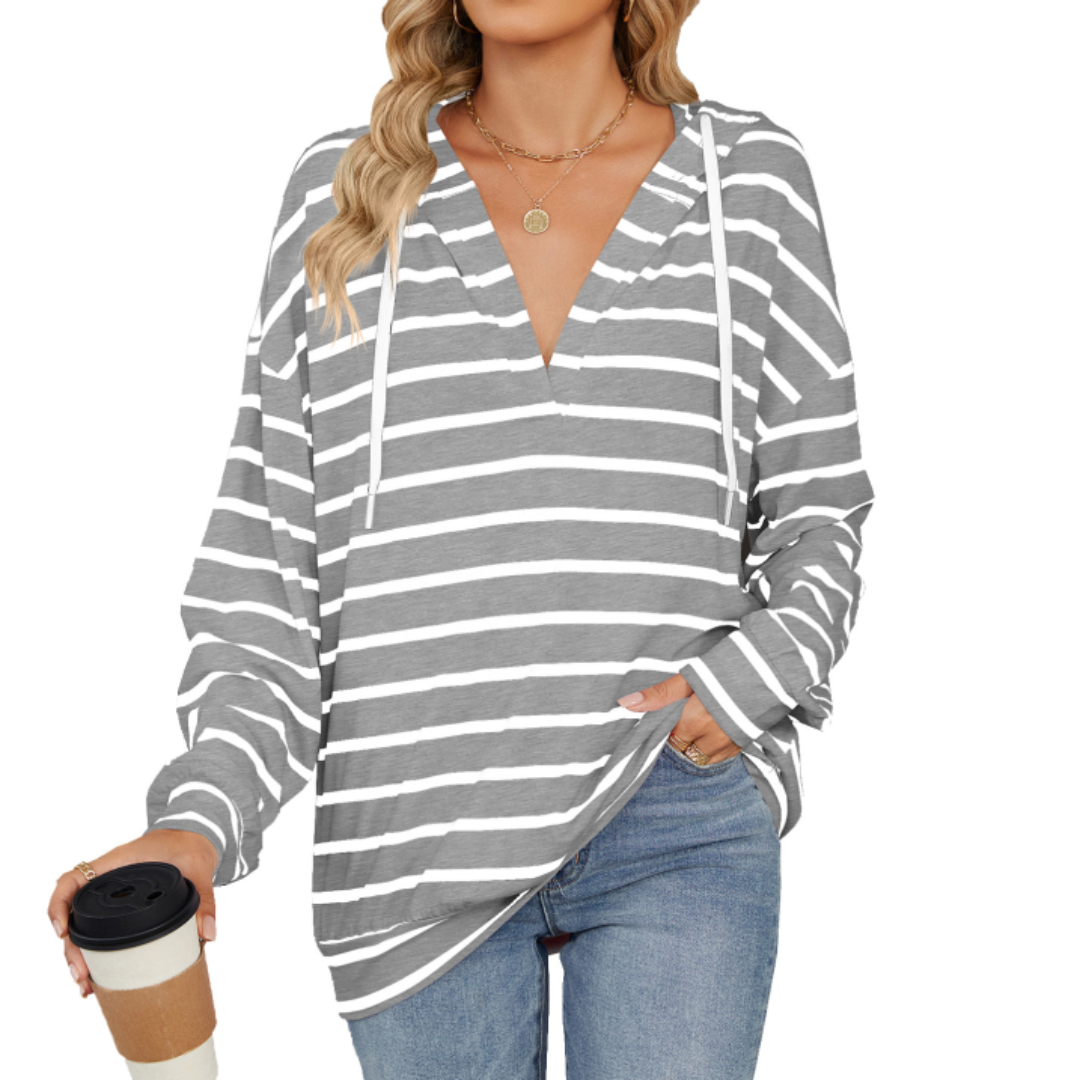 Moderner Damen Kapuzenpullover mit schmeichelnder Passform – Annelieser
