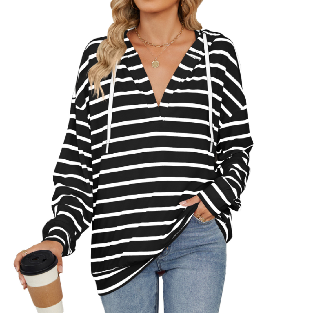 Moderner Damen Kapuzenpullover mit schmeichelnder Passform – Annelieser