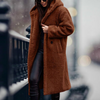 Stilvolle Damen Kunstpelzjacke mit Kapuze - Vivienne
