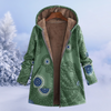 Komfortable Damen Winterjacke mit Blumenprint – Ivy