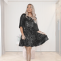 Funkelndes Pailletten-Partykleid – Luna