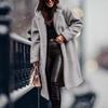 Stilvolle Damen Kunstpelzjacke mit Kapuze - Vivienne