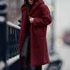 Stilvolle Damen Kunstpelzjacke mit Kapuze - Vivienne