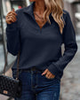 Damen-Pullover - EleganzaZip