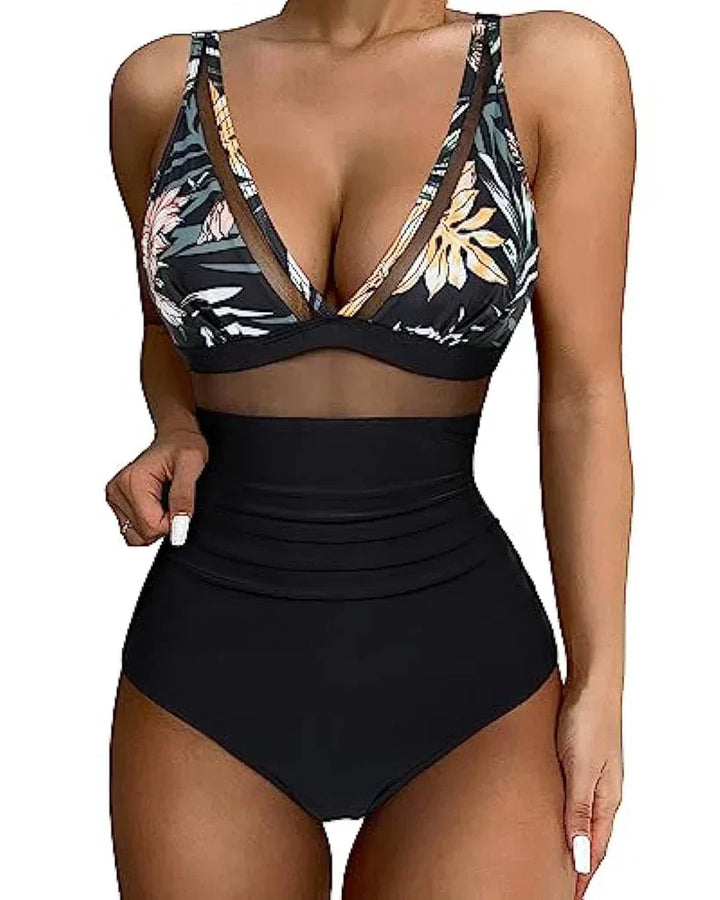 Swimsuit with adjustable straps and flattering cut – Leona