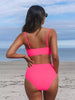 Bikini-Set mit Hohem Bund – Eliva