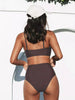 Bikini-Set mit Hohem Bund – Eliva
