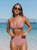 Bikini-Set mit Hohem Bund – Eliva