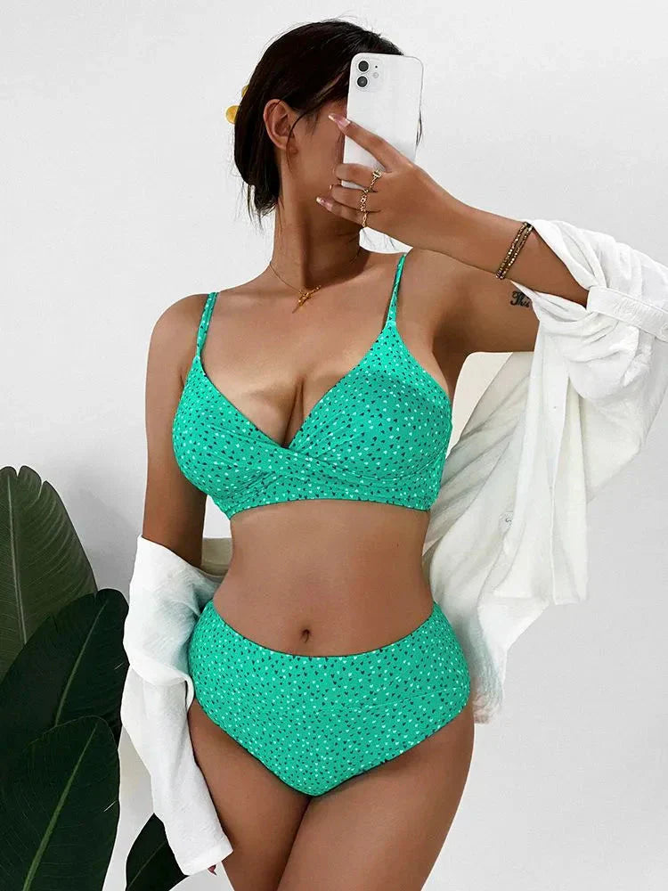 Bikini Set with High Waist – Eliva