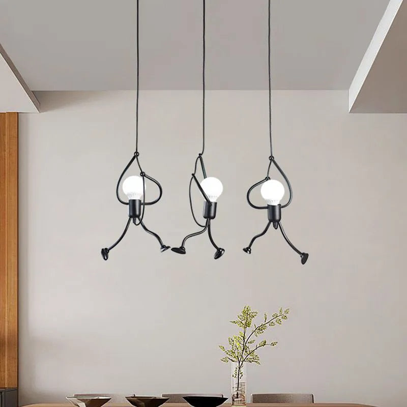 Fröhliche Pop-Wandlampe - RetroGlow