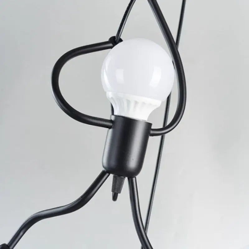 Fröhliche Pop-Wandlampe - RetroGlow