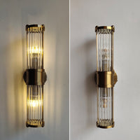Luxuriöse Badezimmer-Wandleuchte – GoldGlow