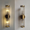 Luxuriöse Badezimmer-Wandleuchte – GoldGlow