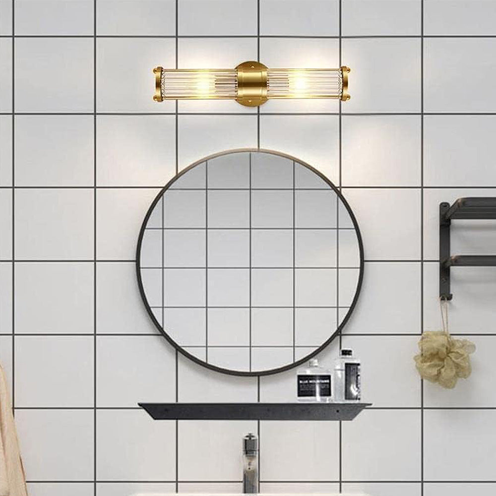 Luxuriöse Badezimmer-Wandleuchte – GoldGlow