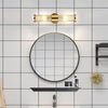 Luxuriöse Badezimmer-Wandleuchte – GoldGlow