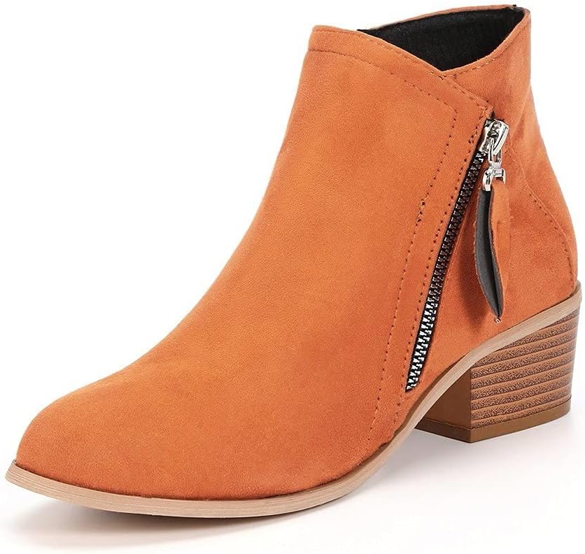 Herbstliche Damen Leder-Stiefeletten – Saphira