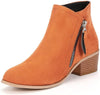 Herbstliche Damen Leder-Stiefeletten – Saphira