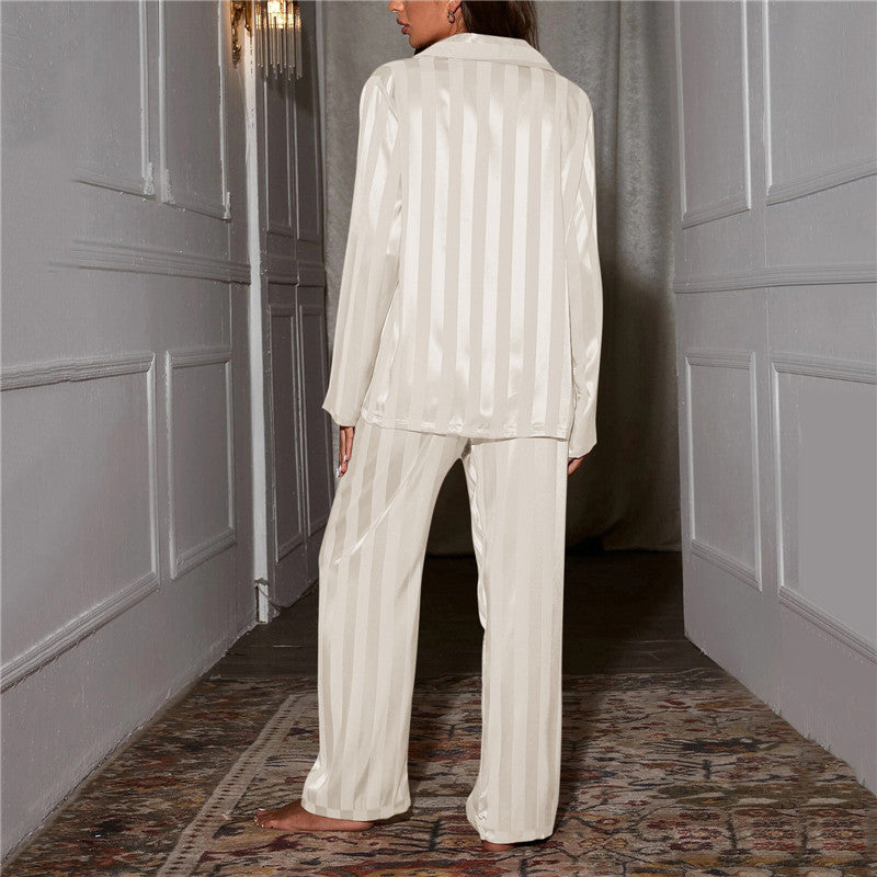 Weiches Damen Satin-Pyjama – Marisol