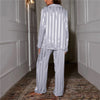 Weiches Damen Satin-Pyjama – Marisol