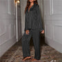 Weiches Damen Satin-Pyjama – Marisol