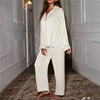 Weiches Damen Satin-Pyjama – Marisol